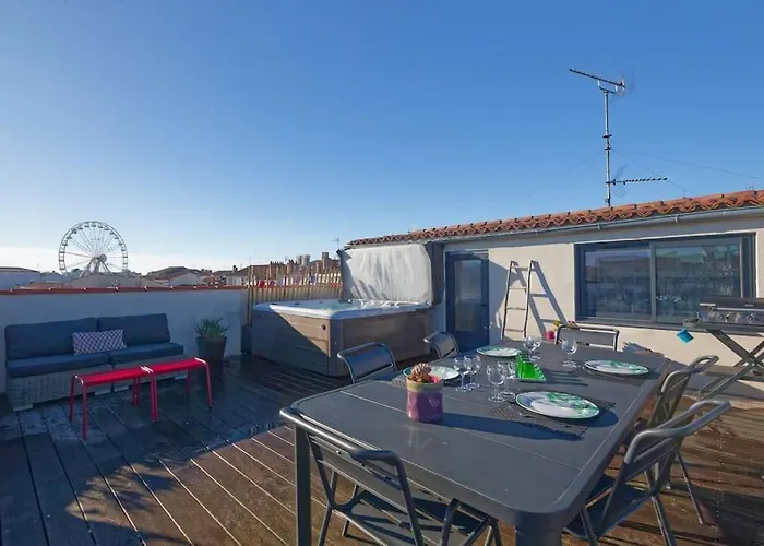L'olympe - Triplex Avec Et Rooftop Classe 4* La Rochelle (Charente-Maritime)